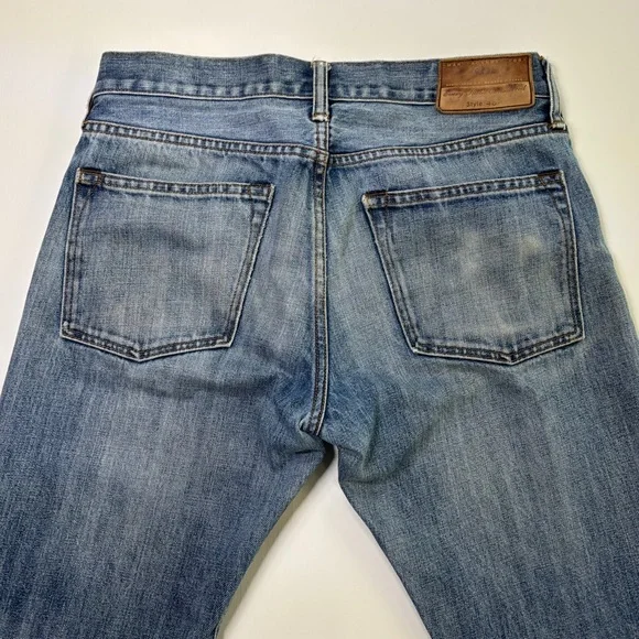J.Crew 484 Extra Slim Jeans Men’s 30x32 Kaihara Japanese Denim Blue - Picture 8 of 12